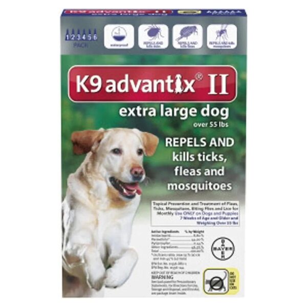 K9 Large Dog Pest Control Drops for Mosquito Flea Ticks and More