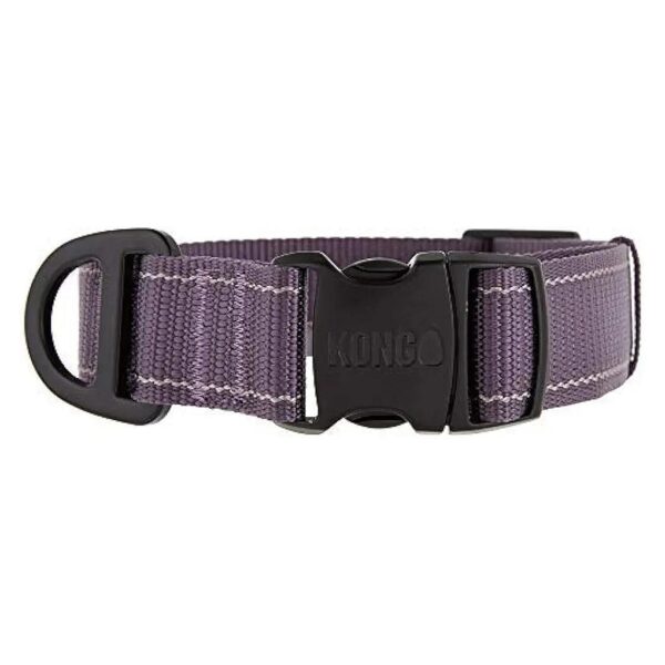 KONG Ultra Durable Dog Collar with High-Quality Metal Parts