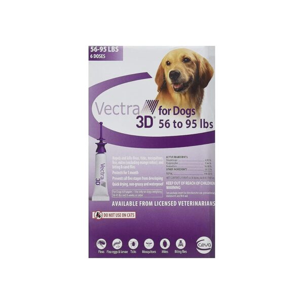 Keep Your Large Dog Protected from Fleas and Ticks with Vectra 3D