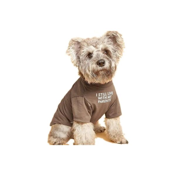 Khaki Color Dog Pullover Jumper Small to Medium Dogs Funny Dog T-Shirts Pet Apparel