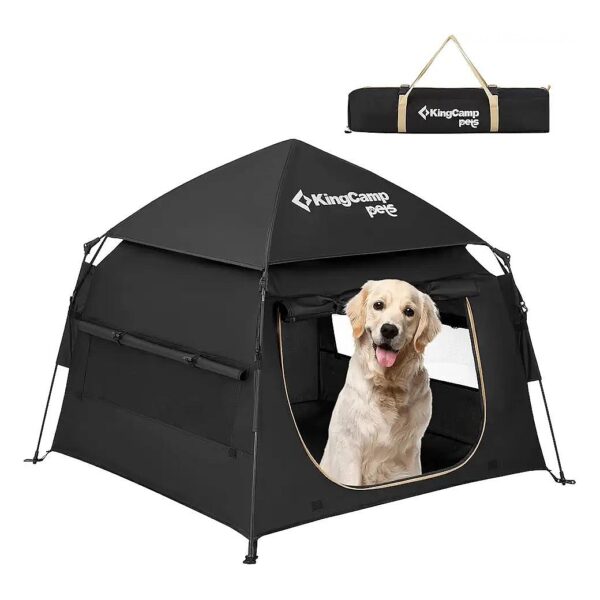 Kingcamp Waterproof Pet Tent with UV Shade Cover for Dog Camping Adventures