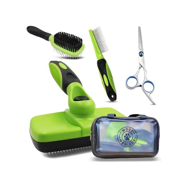 Labradoodle Grooming Kit with Slicker Brush and Dematting Comb