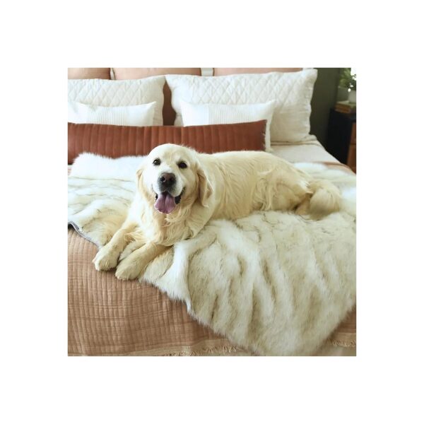 Large 50x60 Waterproof Pet Throw Blanket for Dog and Cat Furniture Protection