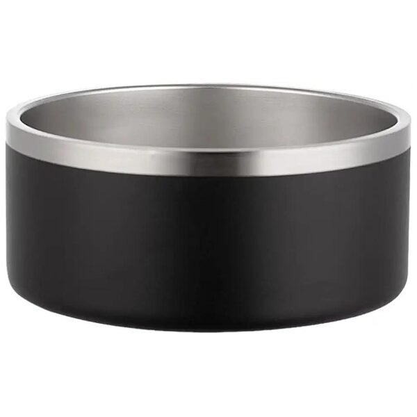 Large 64 oz Stainless Steel Dog Bowls with Non Slip Bottom and Easy Cleaning