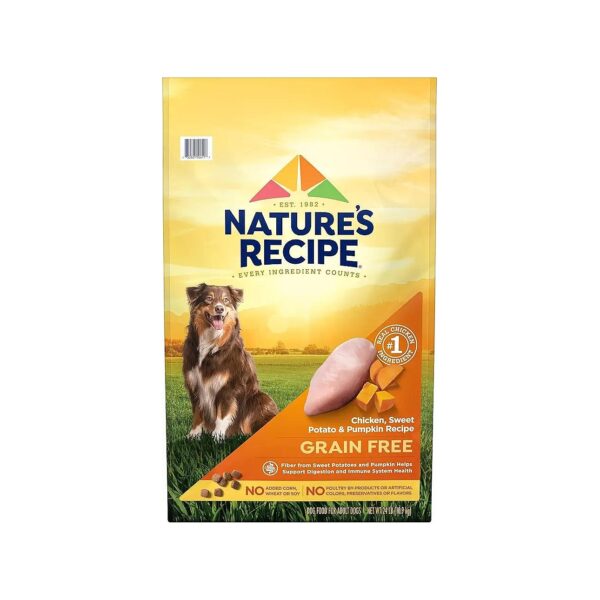 Large Breed Adult Dog Food Made with Real Chicken, Sweet Potatoes, and Pumpkins