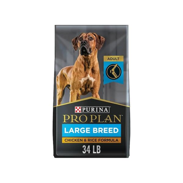 Large Breed Dog Food with Protein Rich and Omega-3 Fatty Acid for Healthy Joints