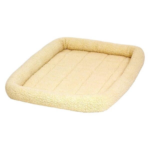 Large Breed Pet Bed Fleece Pet Bed, Cream, Cotton