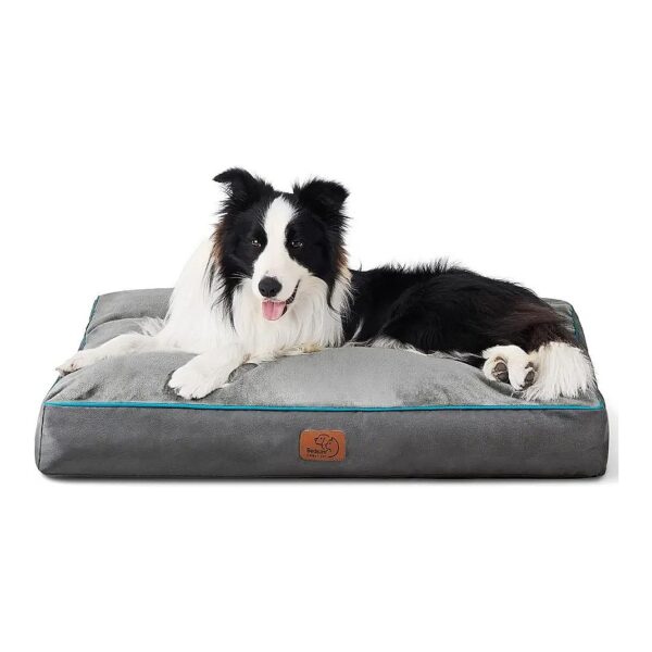 Large Capacity Dog Bed with Waterproof and Removable Cover