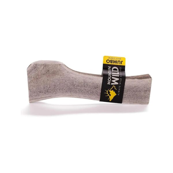 Large Dog Antler Chews for Strong and Aggressive Chewers with No Mess