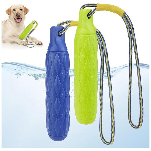 Large Dog Floating Toys For Summer Pool Fun Interactive Chew Toys With Soft Nylon Handles