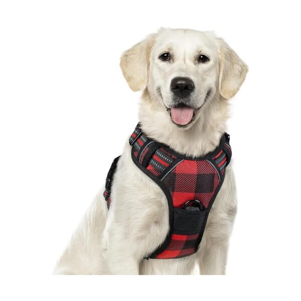 Large Dog Harness with No Pull and Adjustable Design for Comfortable Walks and Training