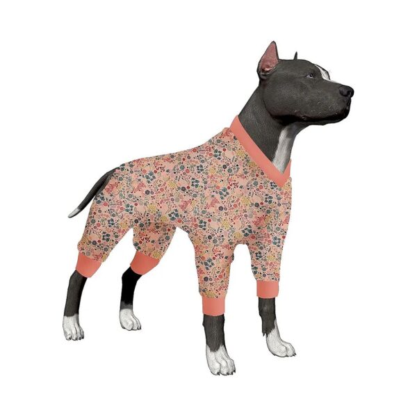 Large Dog Pajamas with Anti-Licking Protection for Abdominal Wounds and Skin Diseases