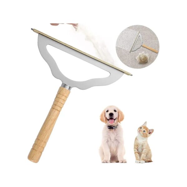 Large Low Pile Carpet Rake Pet Hair Remover for Easy Cleaning