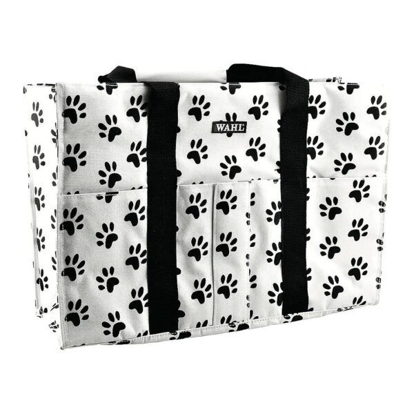 Large Paw Print Travel Bag for Pet Supplies Organization