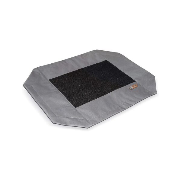 Large Pet Cot Replacement Cover with Gray/Black Mesh - 30 X 42 Inches