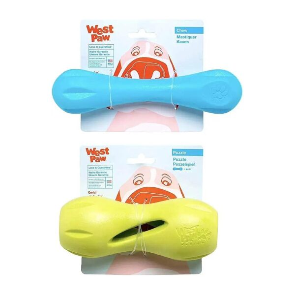 Large Pet Toys for Aggressive Chewers with Floating Treat-Dispensing Puzzle