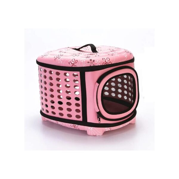 Large Pink Travel Pet Carriers Bag for Cats and Dogs