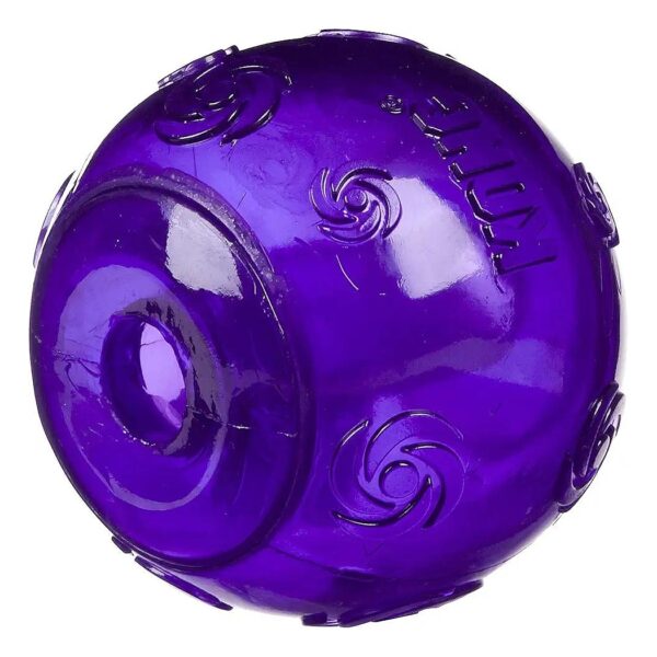 Large Rubber Dog Ball with Random Vibrant Colors for Fun and Games