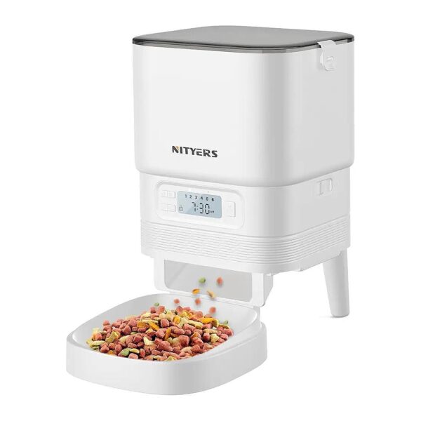 Large Storage Automatic Cat Feeder for Easy Feeding Management