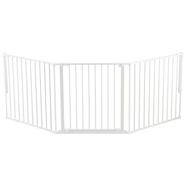 Large White Gate for Flexible Room Division