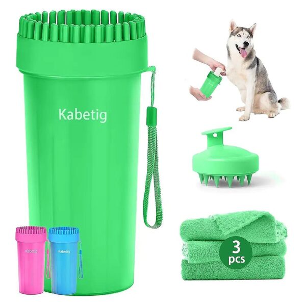 Large Xlarge Dog Paw Cleaner For Easy Cleaning and Gentle On Pet Paws