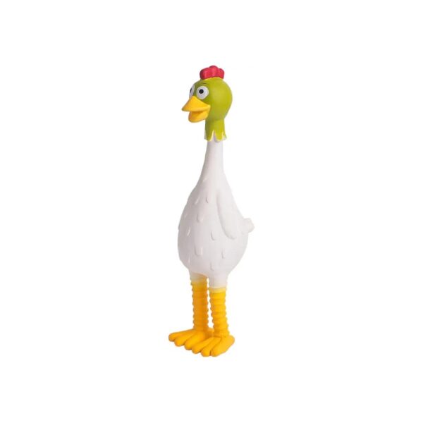 Latex Chicken Dog Toy, Large, Suitable for Small and Large Breeds