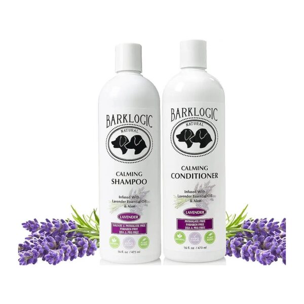 Lavender Infused Dog Shampoo and Conditioner Set with Botanicals and Pure Essential Oils