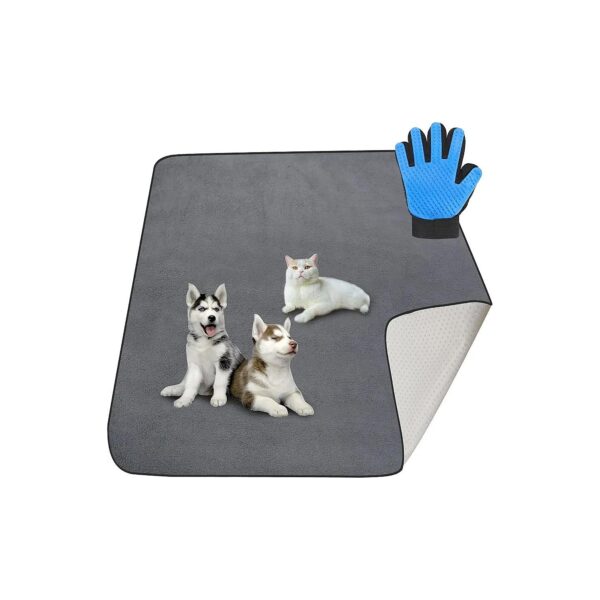 Leather and Waterproof Dog Pee Pad for Extra Large Dogs, Perfect for Training and Travel