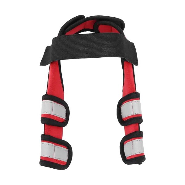 Leg Injuries Sprains Red S Dog Front Leg Braces with Reflective Material