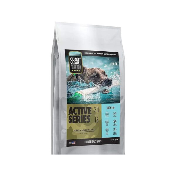 Legume-Free Bison Flavor Dry Dog Food 30% Protein 15% Fat