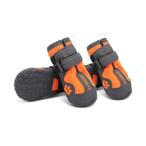 Lightweight Dog Booties with Waterproof Material for Active Dogs