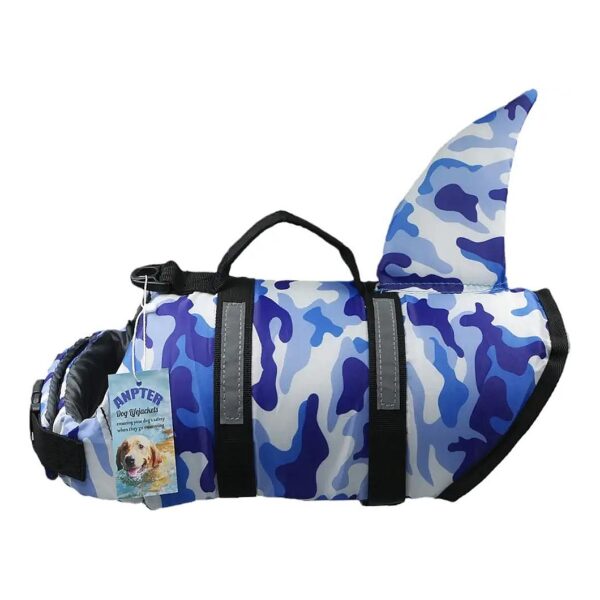 Lightweight Dog Water Safety Jacket with Reflective Stripes for Small Medium Large Dogs