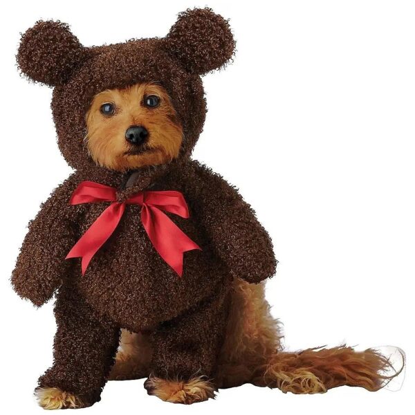 Lightweight Teddy Bear Pet Costume Medium Size Suitable for Small to Medium Dogs