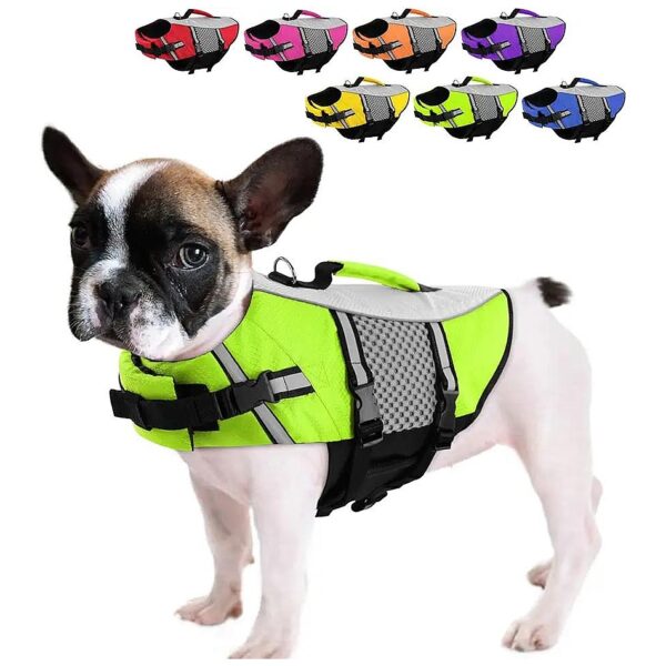 Lightweight and Buoyant Dog Life Jacket for Swimming - Perfect for Puppies and Small Cats