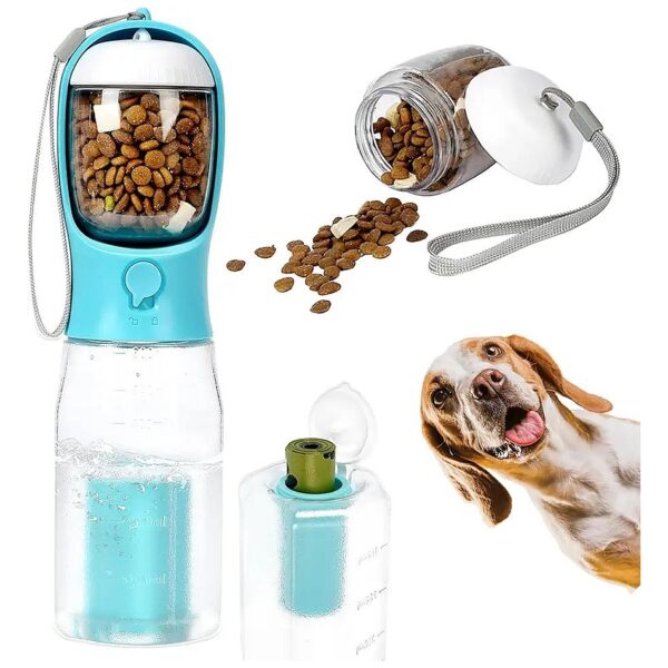 Lightweight and Compact ABS Plastic Dog Water Bottle for Pet Travel Accessories