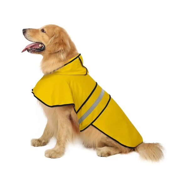 Lightweight and Flexible Dog Slicker Poncho for Small to X-Large Dogs