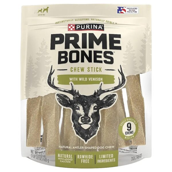 Limited Ingredient Soft Meaty Dog Chew Treats with Real Venison Flavor