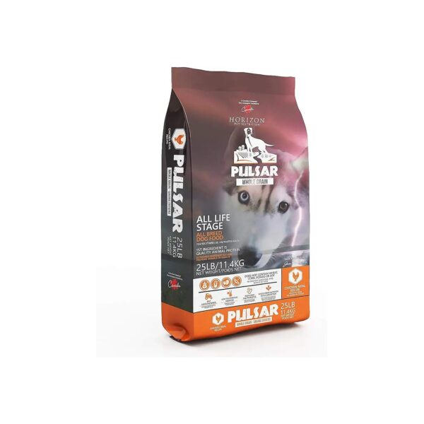 Locally Sourced Whole Grain Dry Dog Food with 66% Animal Protein Content All Life Stages