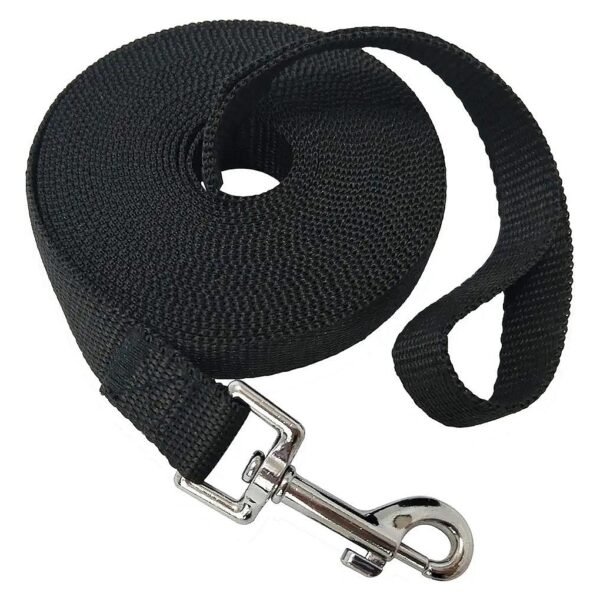 Long Nylon Leash for Small Medium Large Dogs Recall and Obedience Training