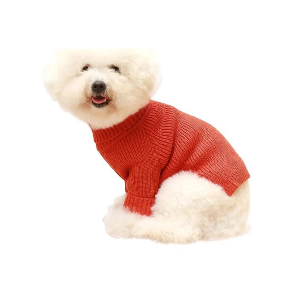 Long Sleeve Thermal Dog Sweater for Small Medium Cats Dogs