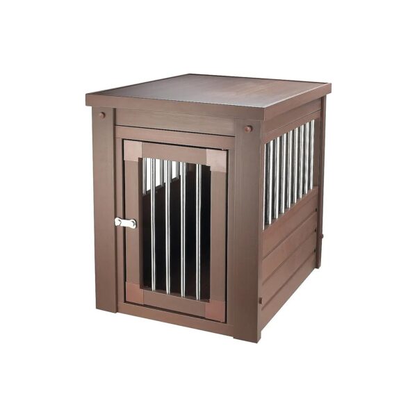 Long-Lasting Pet End Table Crate with ECOFLEX and Stainless Steel Components