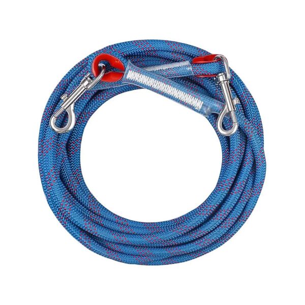 Long-Lasting Ultra Strong Dog Tie Out Rope for Large Dogs and Big Pets up to 150 lbs