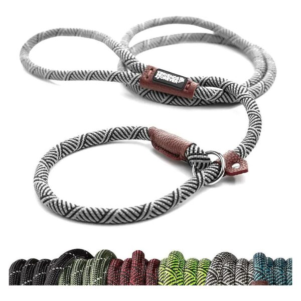 Long-Lasting and Trustworthy 6-Foot Dog Rope Leash for Small to Medium Pets