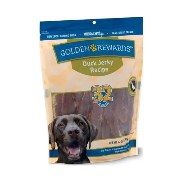 Low Fat High Protein Dog Treats Made with Real Duck Breast and Natural Ingredients 32 oz