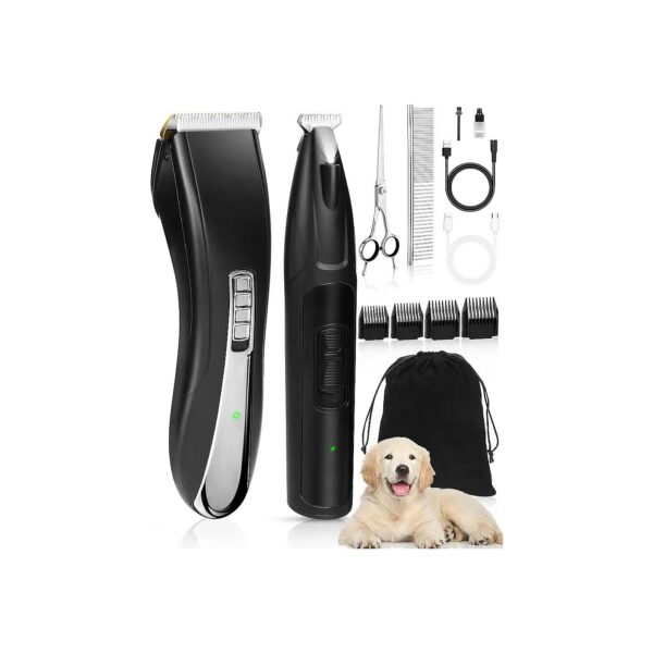 Low Noise Dog Clippers and Paw Trimmers for Gentle Grooming Needs