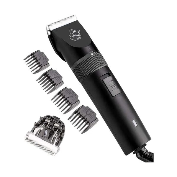 Low Noise Pet Hair Trimmer for Large Dogs, 12V High-Speed Motor, 35-Toothed Ceramic Blade