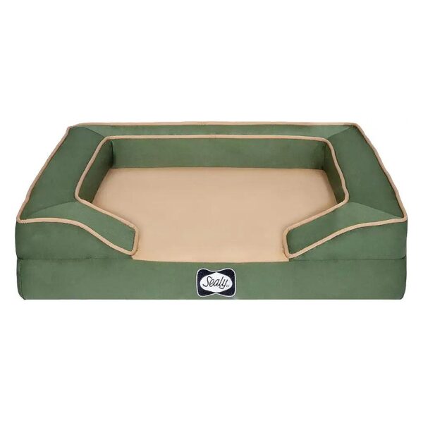 Lux Elite Pet Dog Bed with Quad Layer Foam Technology and Machine Washable Cover