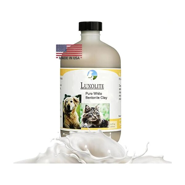 Luxolite Bentonite Clay for Pets - Natural Digestive Relief and Support