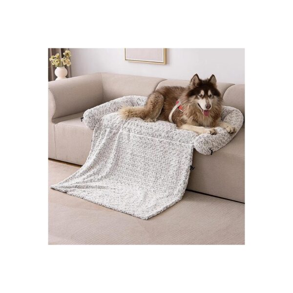 Luxury Dog Bed for Large Breeds with Zipped Removable Washable Cover