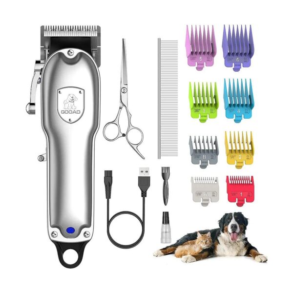 Lynx-Like Low Noise Dog Clippers for Grooming with Cordless Design